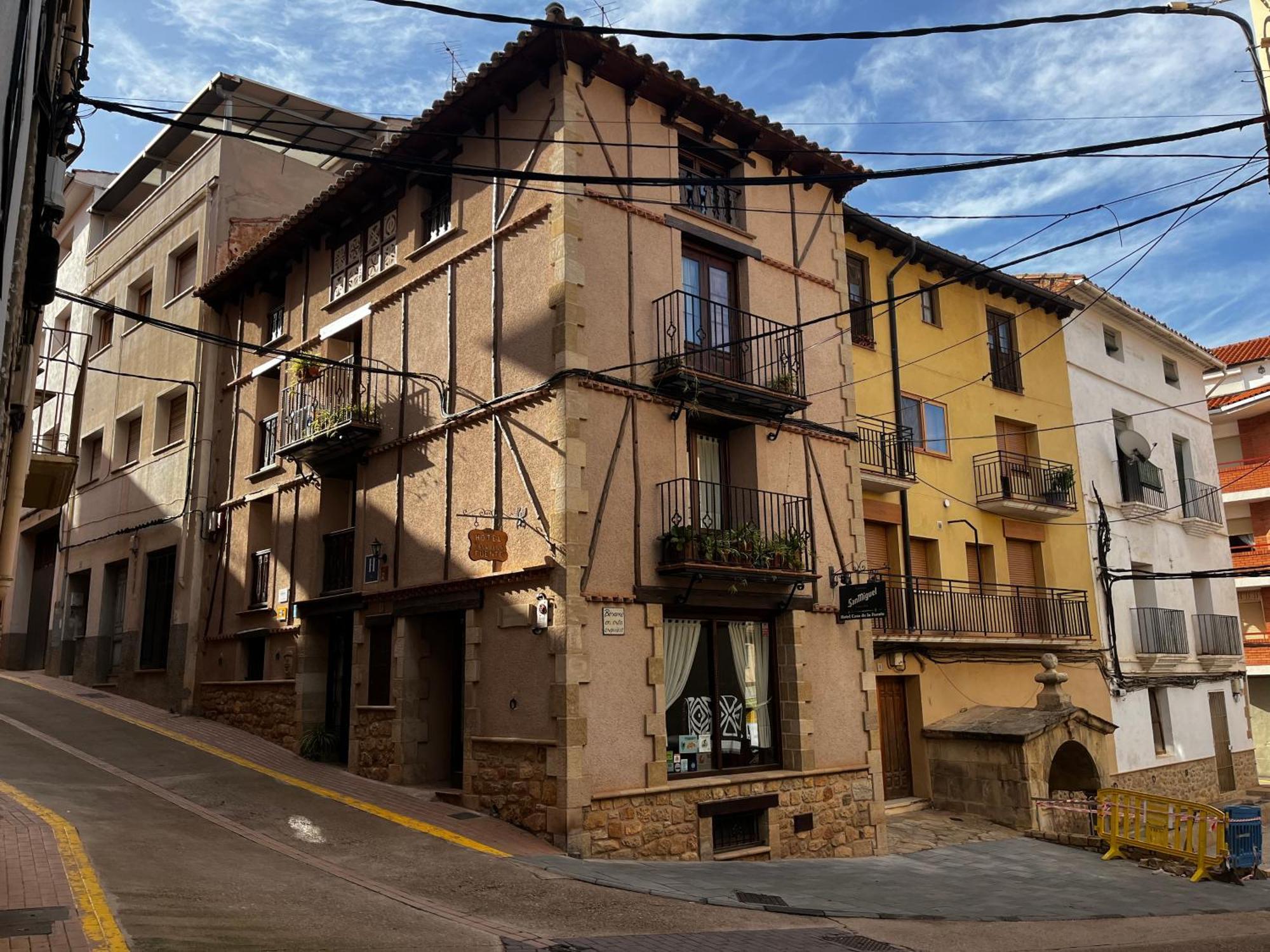 Hotel Casa De La Fuente Alcorisa Exteriér fotografie